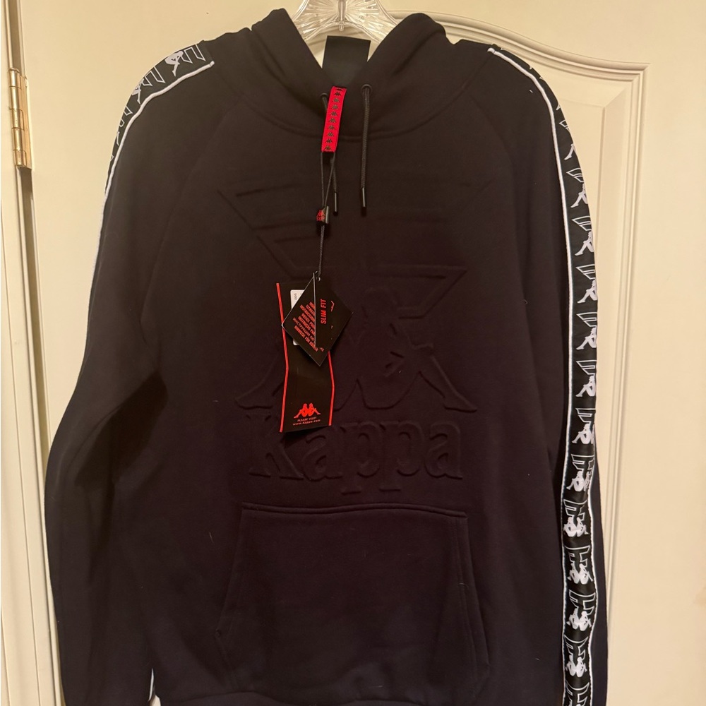 Faze Clan x Kappa Authentic Hoodie Black  Design Size Large Brand New With Tags